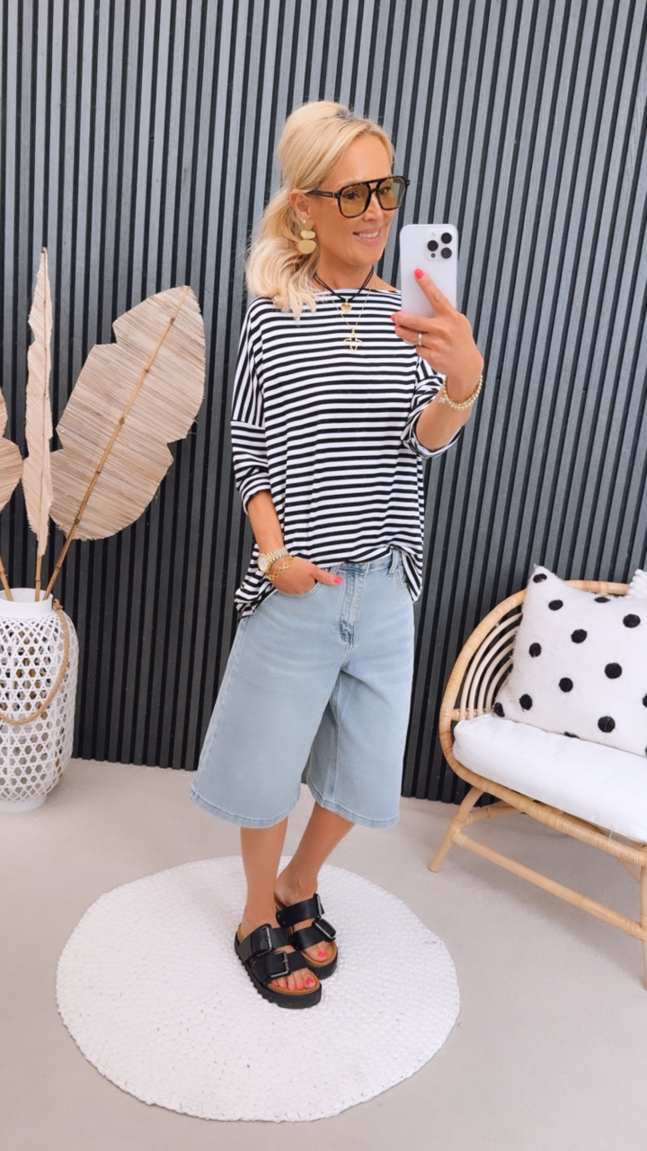 Jeans Bermuda "Juneee"