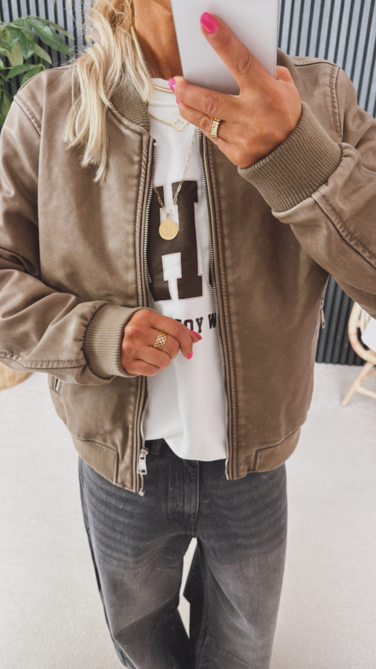 Kunstlederjacke "Jackyn"