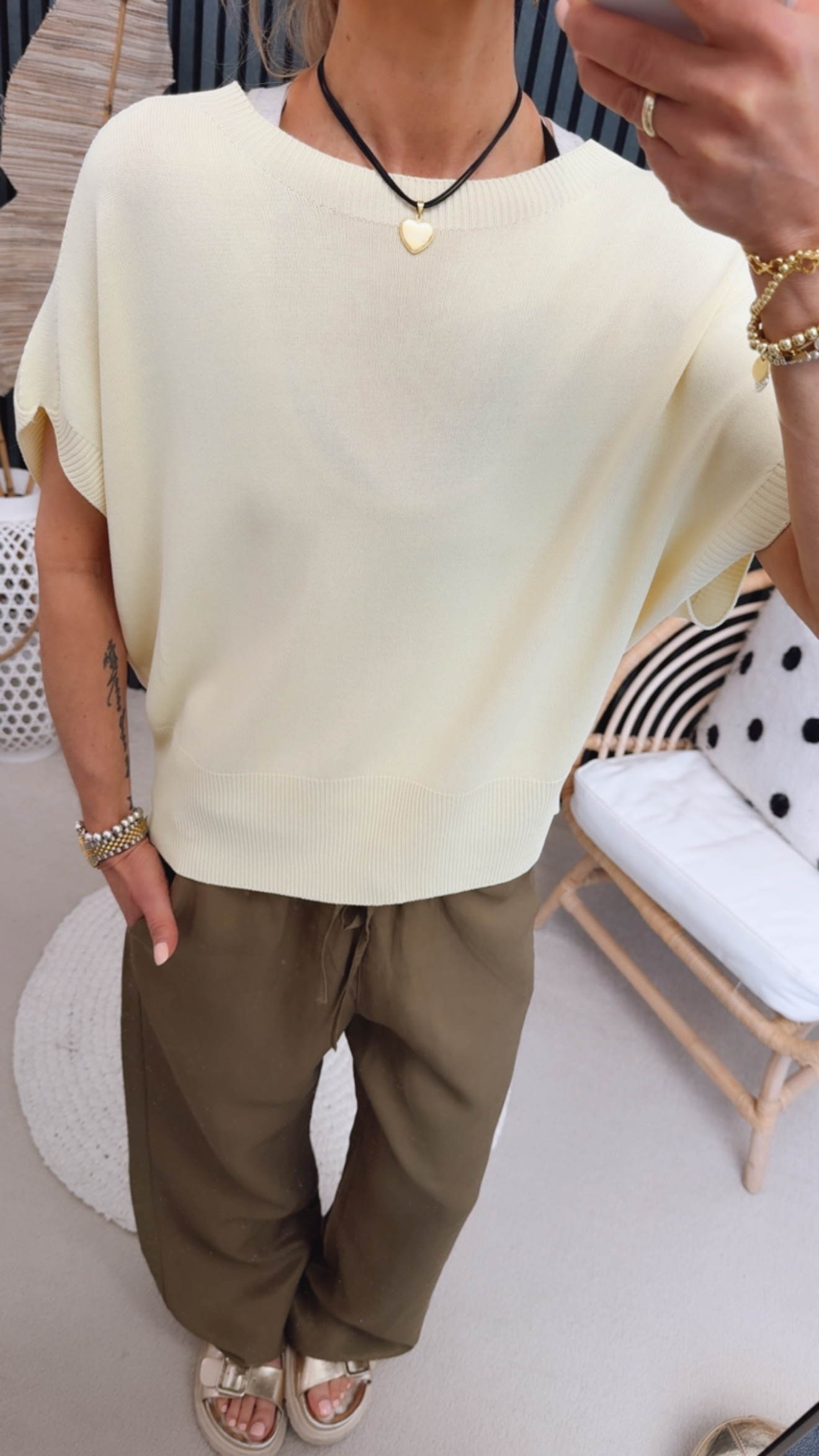 Feinstrick Shirt "Josyyy"