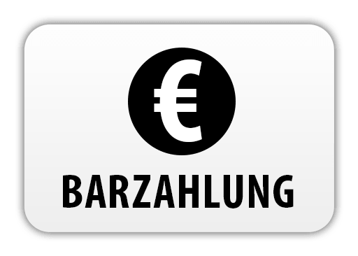 Barzahlung bei Abholung