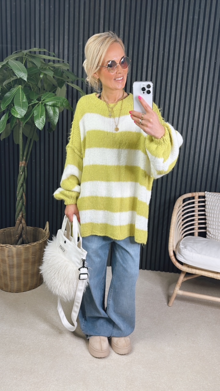 Oversized Strickpullover "Ruuudolph"