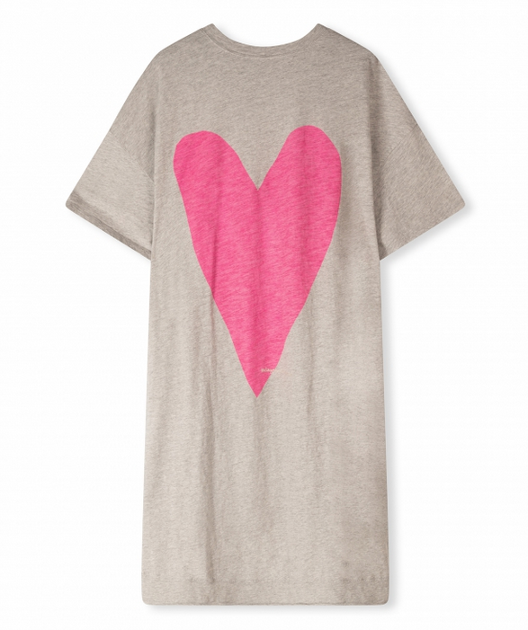 Shirt "Oversized Tee Dress Heart"