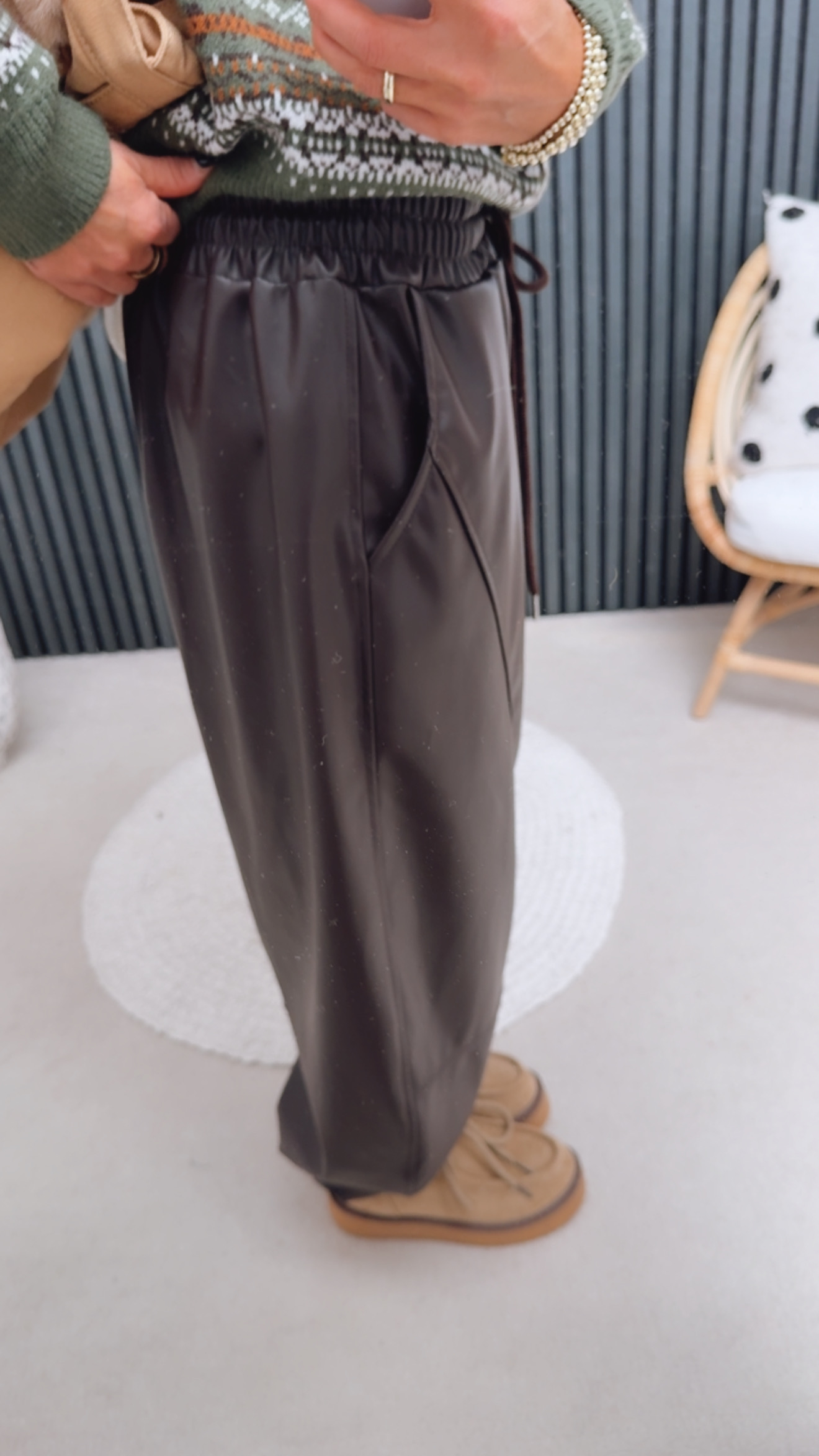 Vegane Lederhose "Frankaaa"