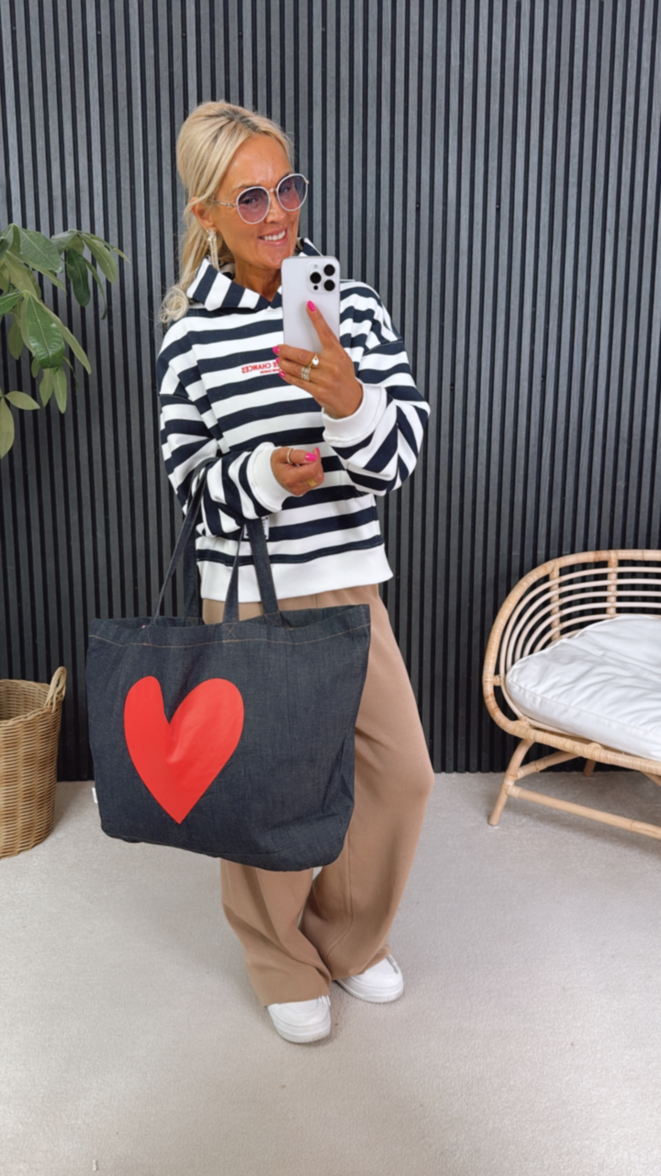 Tasche "Bag Denim Heart"