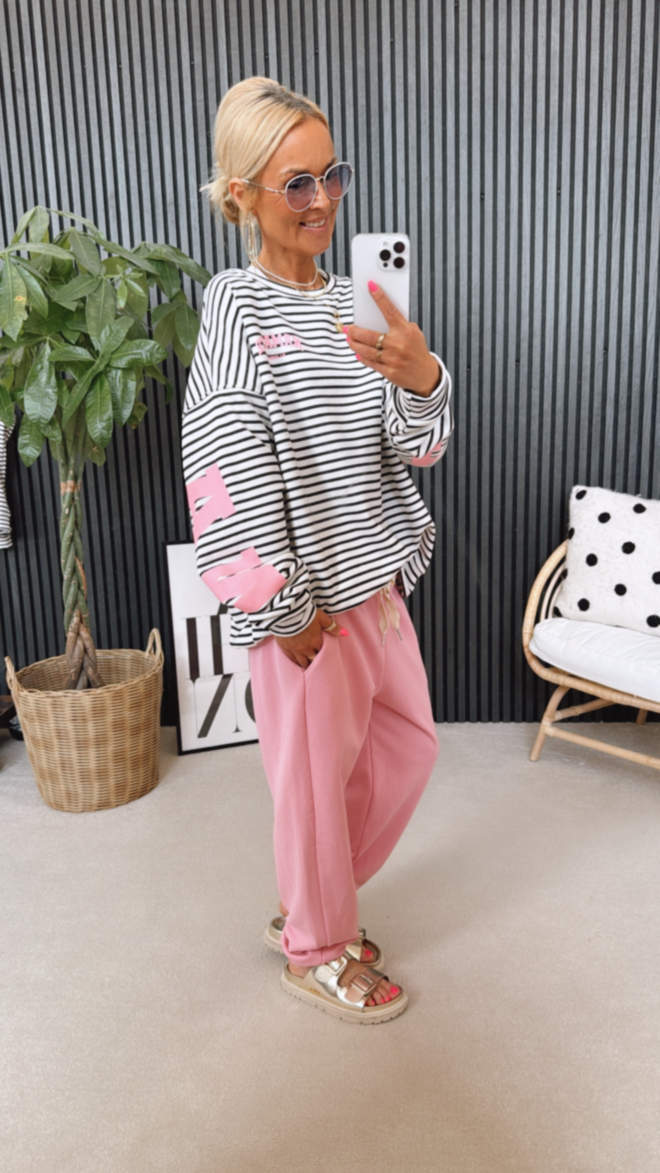Pullover "Namasteee Stripe"
