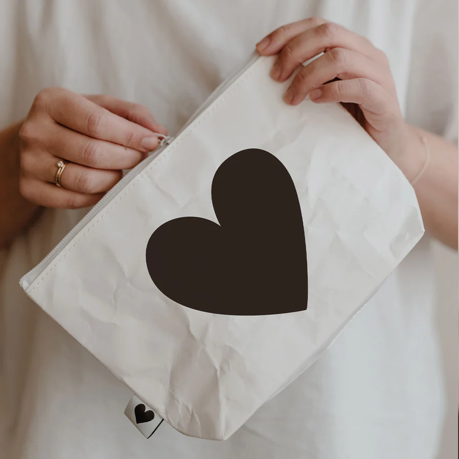 Kosmetiktasche "Herz"