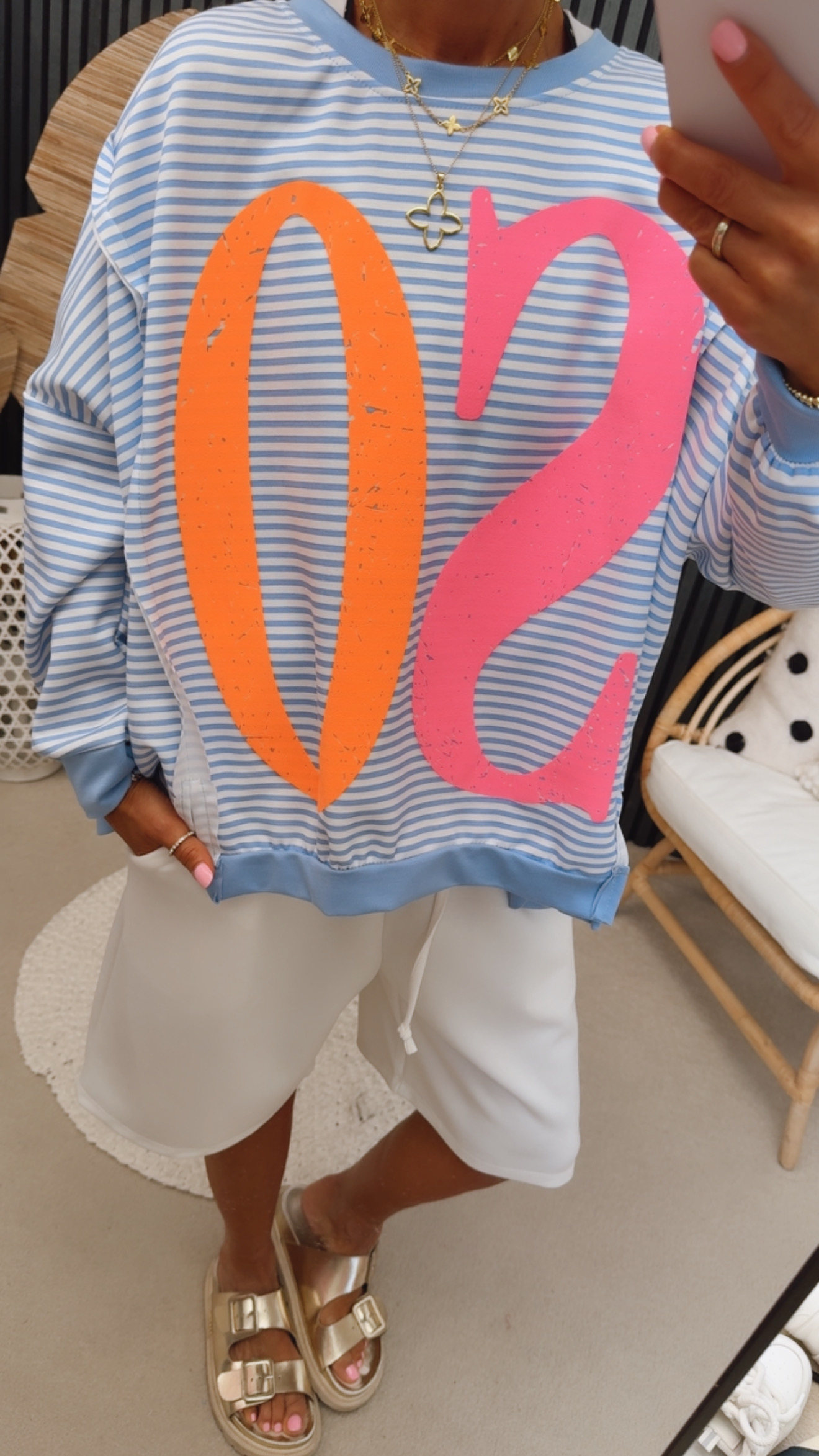 Sweater "Soho and Stripe"