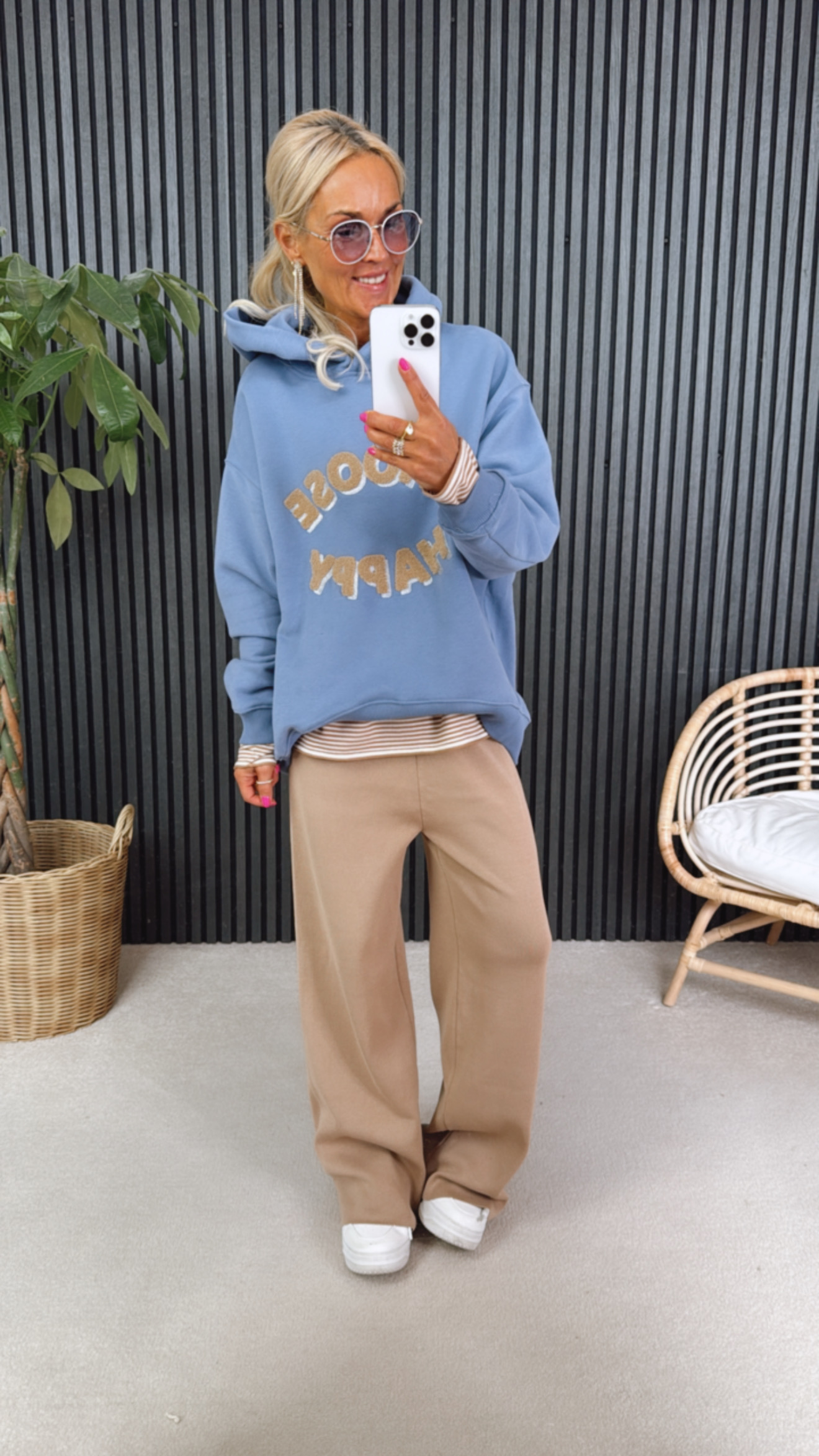 Pullover "Choose Happy"