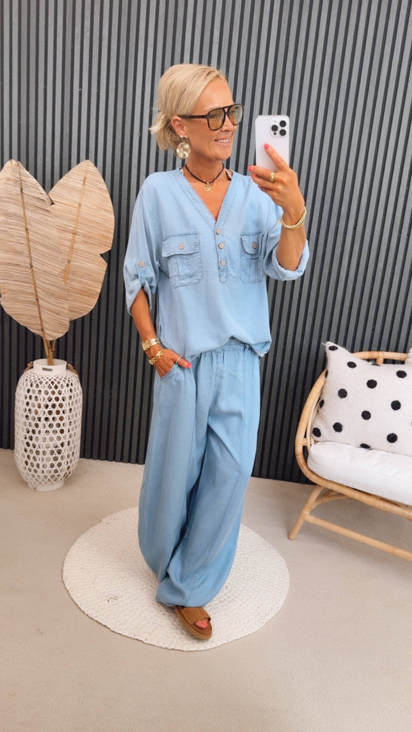 Jeans Bluse "Adinaaa"