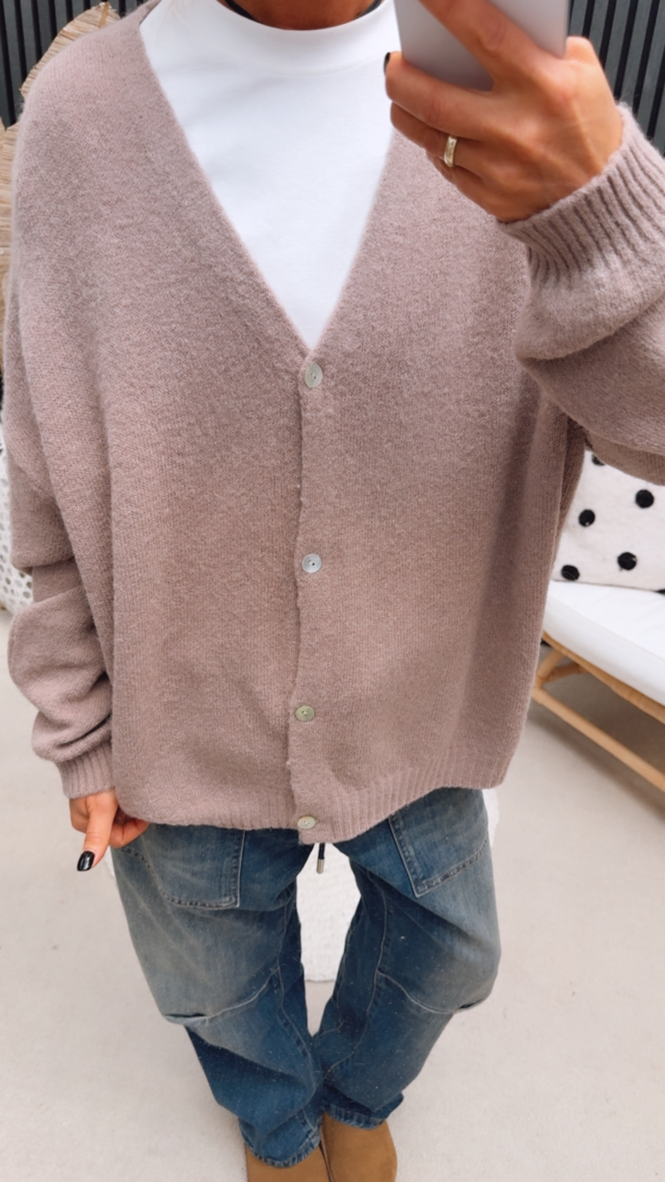 Strickcardigan "Alpakaaa"