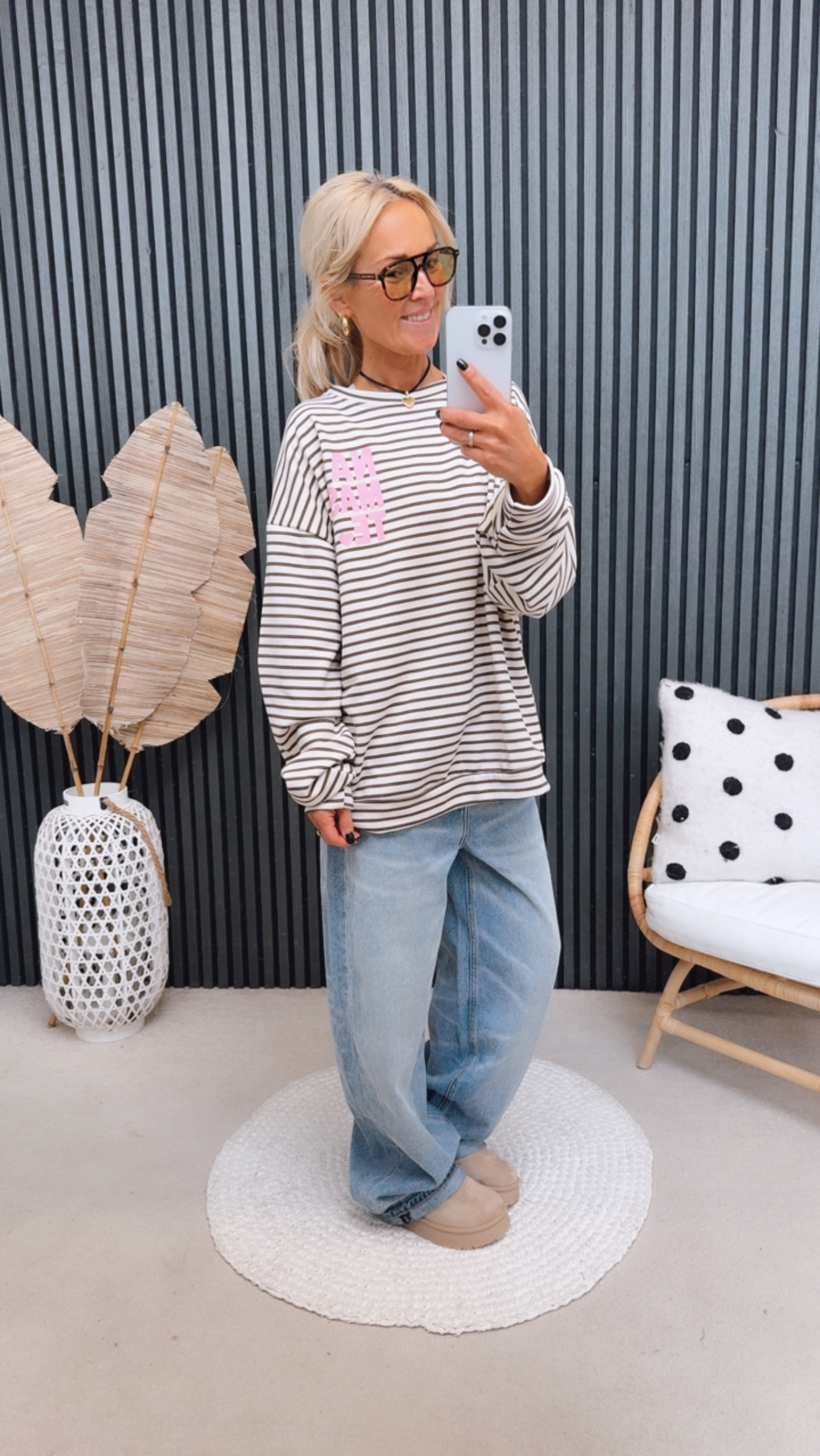 Sweater "Namaste Stripe"