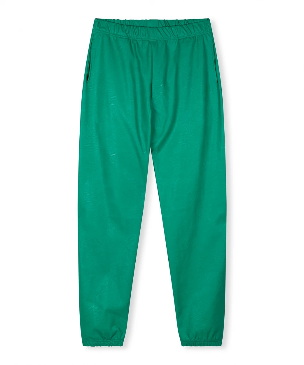 Hose "Vegan Leather Jogger" bluegrass