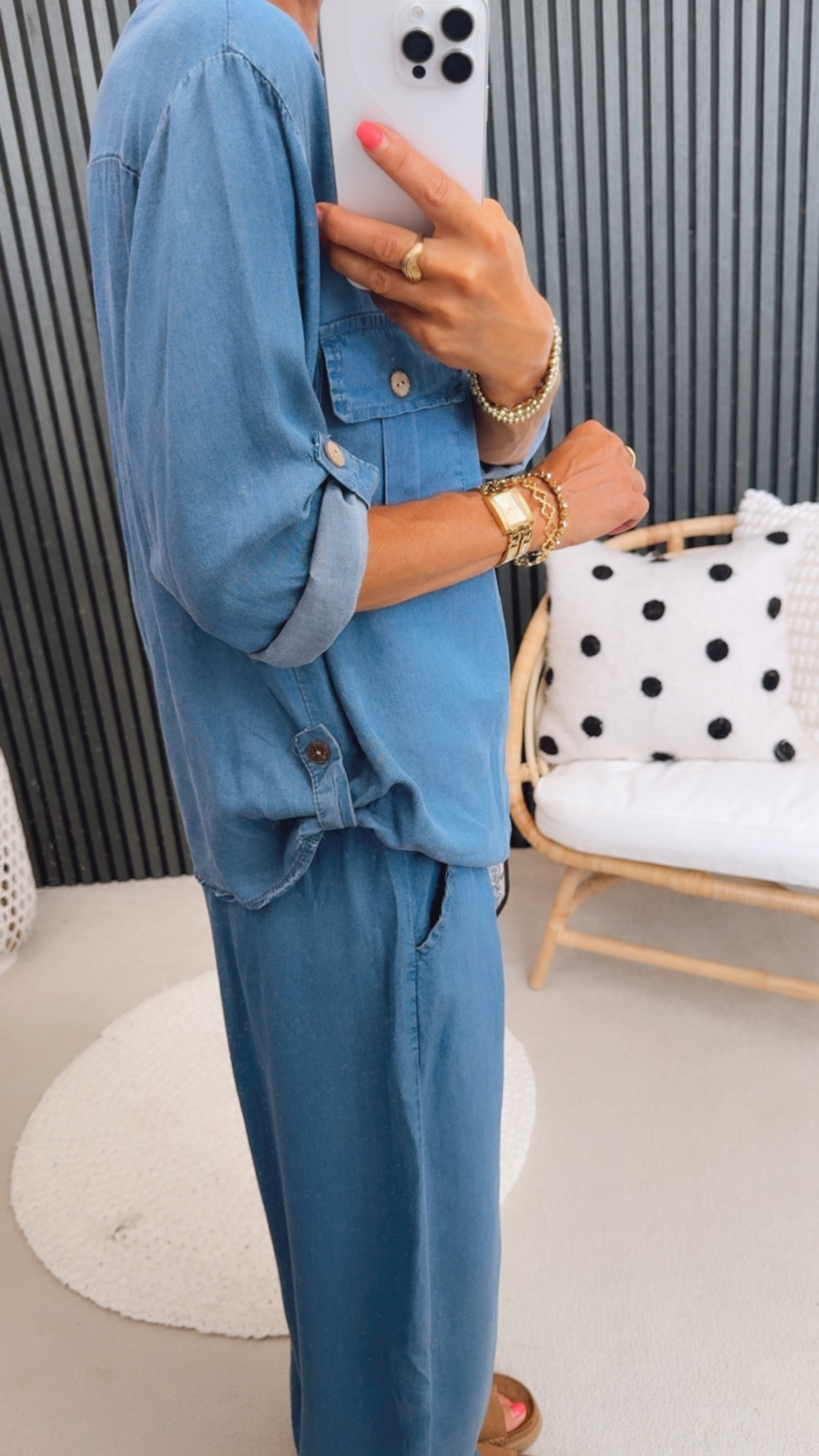 Jeans Bluse "Adinaaa"