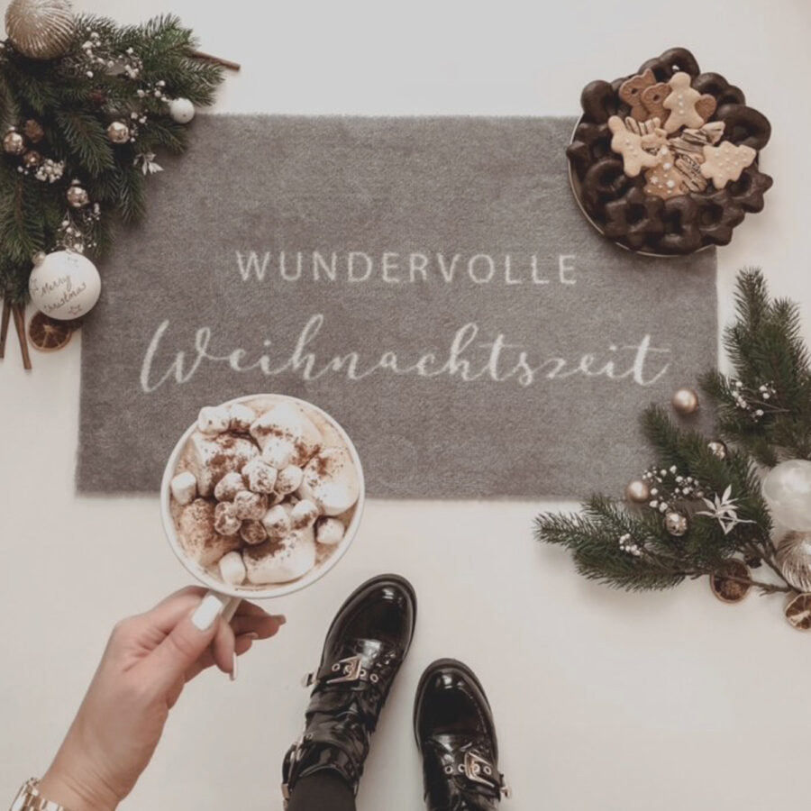 Fußmatte "Wundervolle Weihnachtszeit" Fußmatte "Wundervolle Weihnachtszeit"