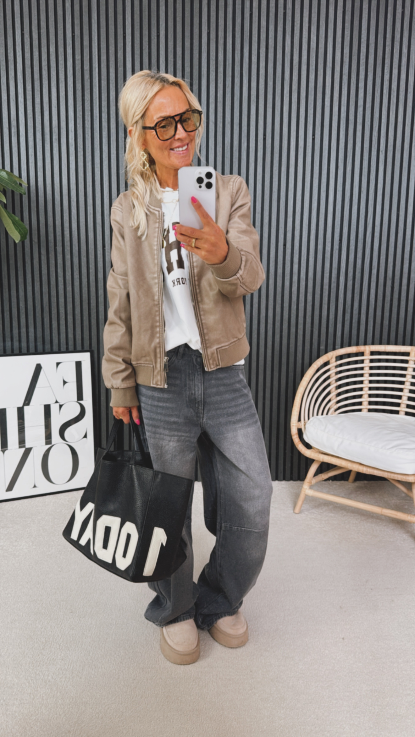 Kunstlederjacke "Jackyn"