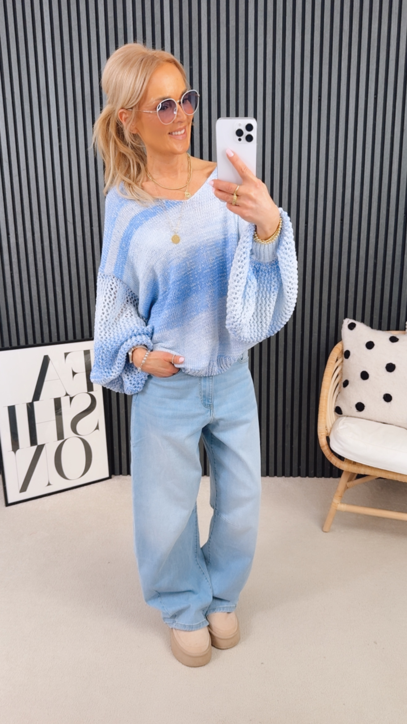 Strick Pullover "Rainbow Dream"