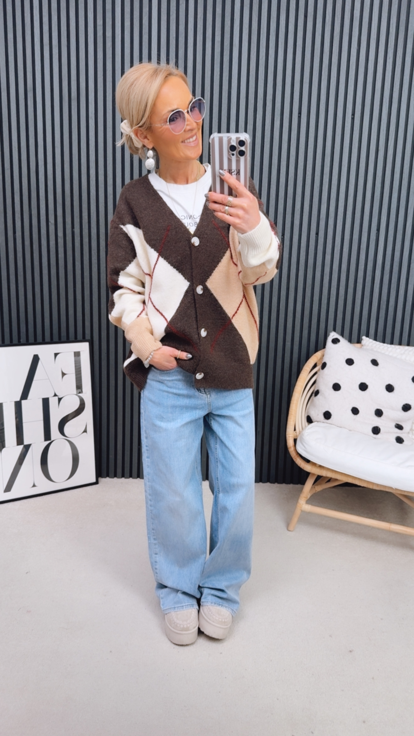 Cardigan "Hambuuurg"