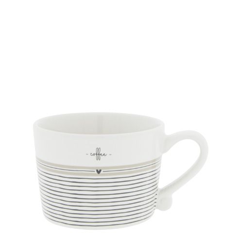 Kleine Tasse "Coffee Stripes"