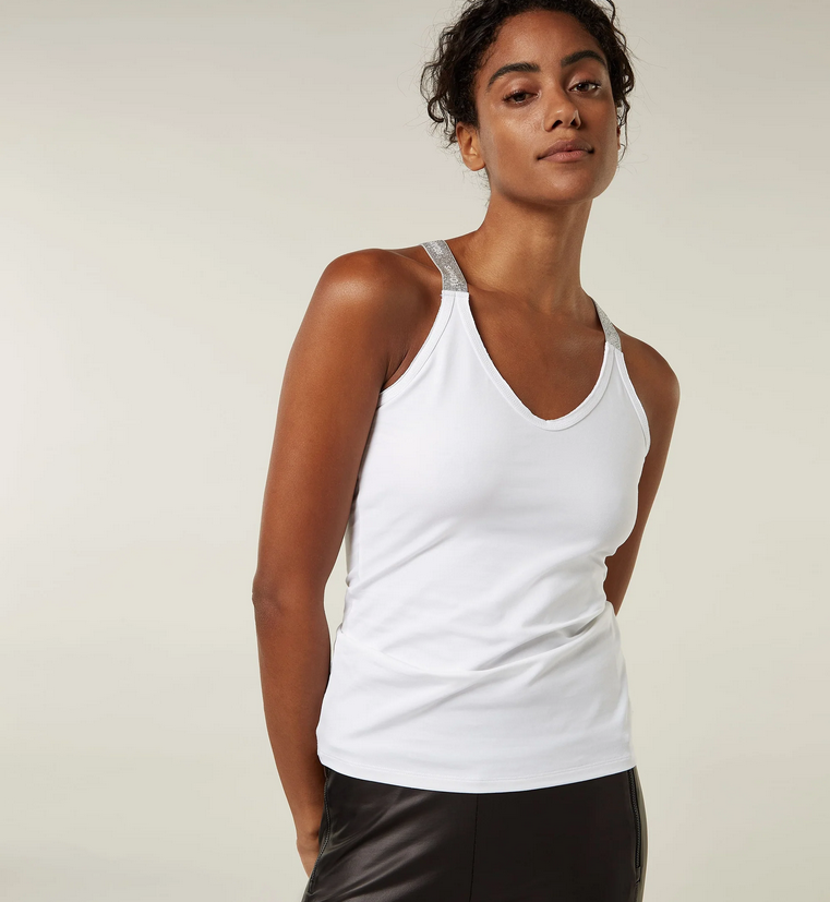 Top "Wrapper Lurex"