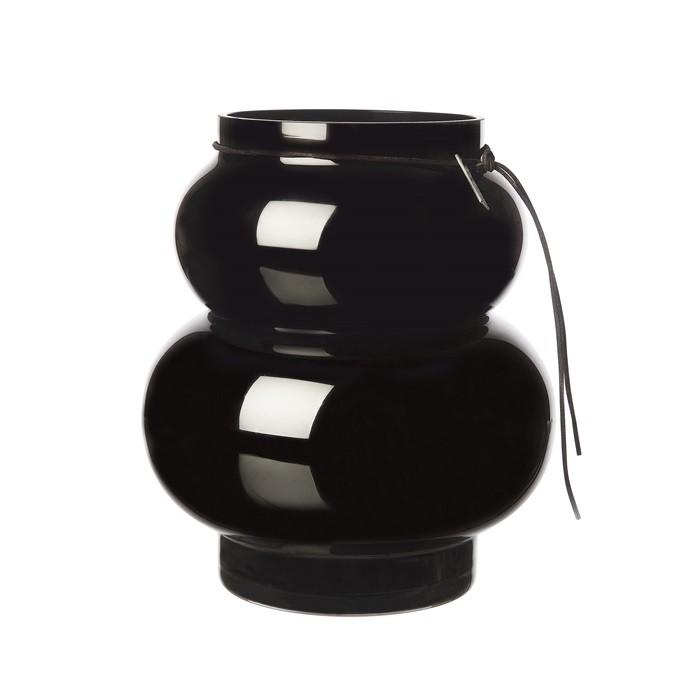 Glasvase "Curved Black" Glasvase "Curved Black"