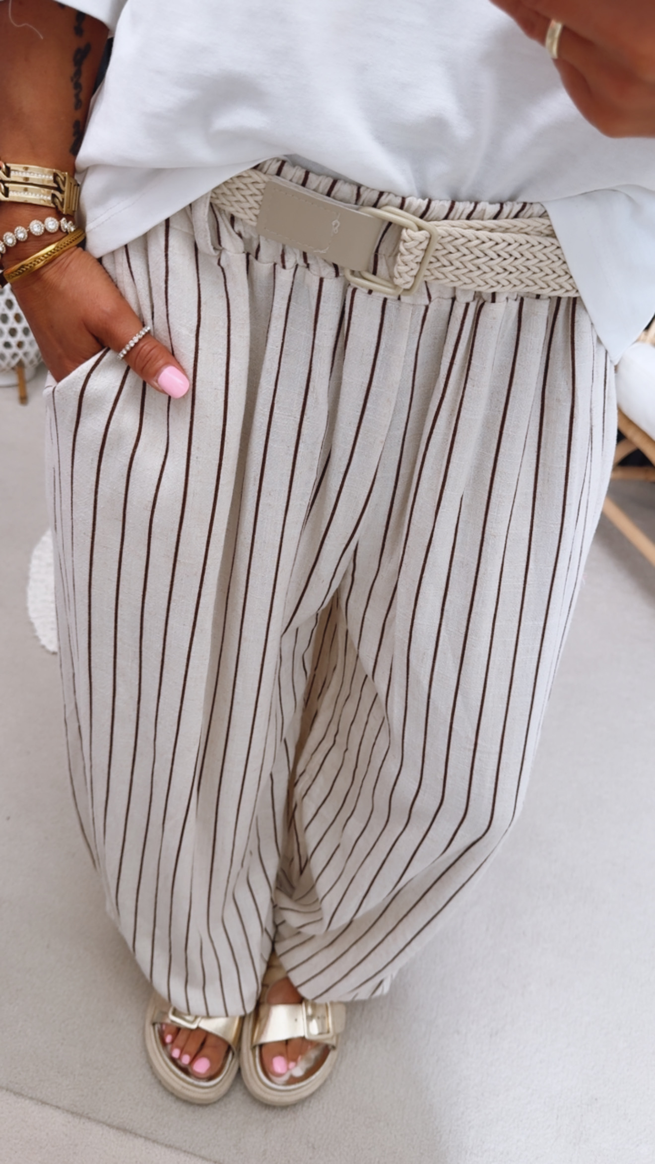 Leinen Hose "Auroraaa"