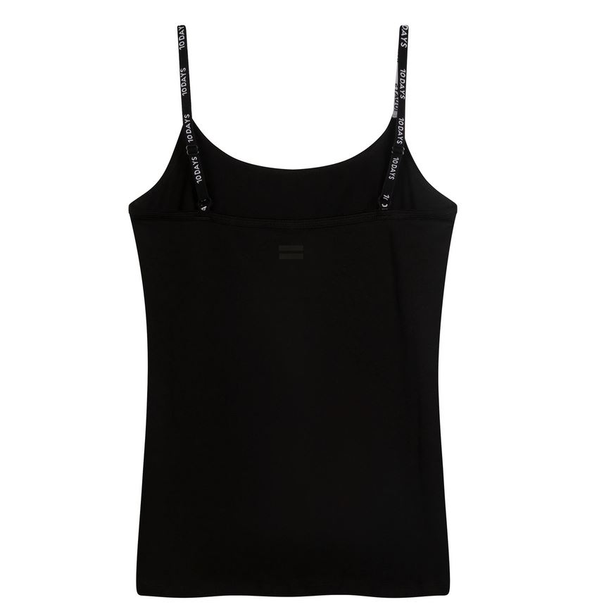 Top "The Spaghetti Top" black