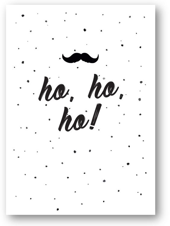 Poster "Ho, Ho, Ho!"