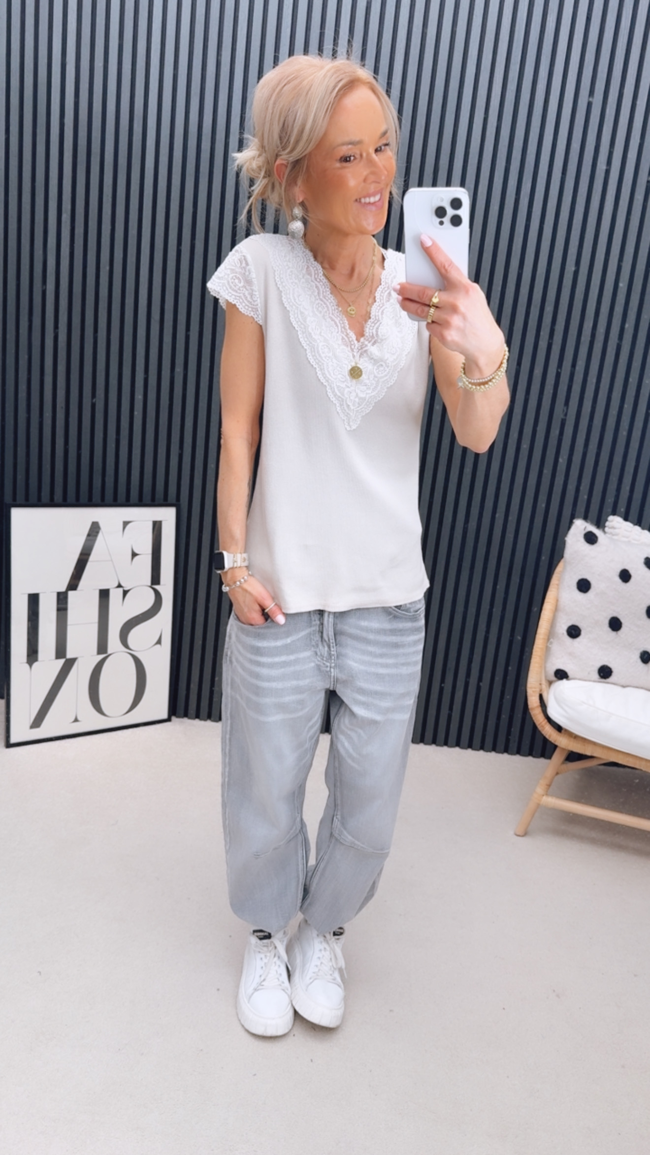 Spitzen Top "Royaaa"