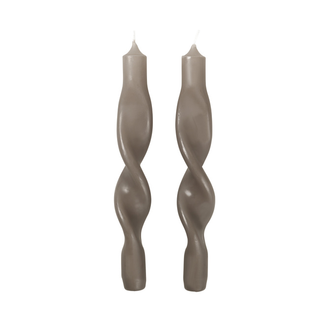 Stabkkerzen 2-er Set "Twist" Stabkkerzen 2-er Set "Twist"