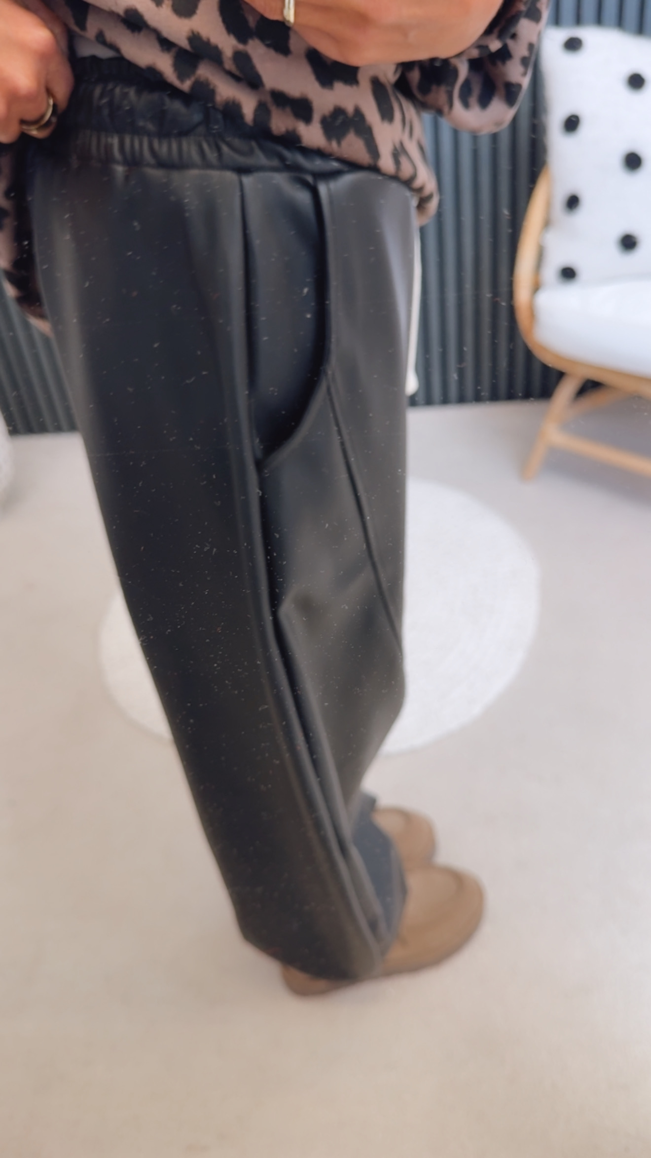 Kunstlederhose "Adaaam"