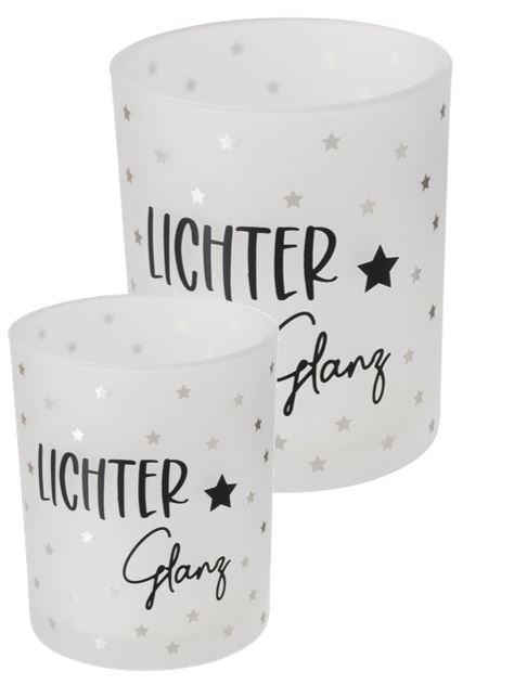 Windlicht "Glant" 2er-Set