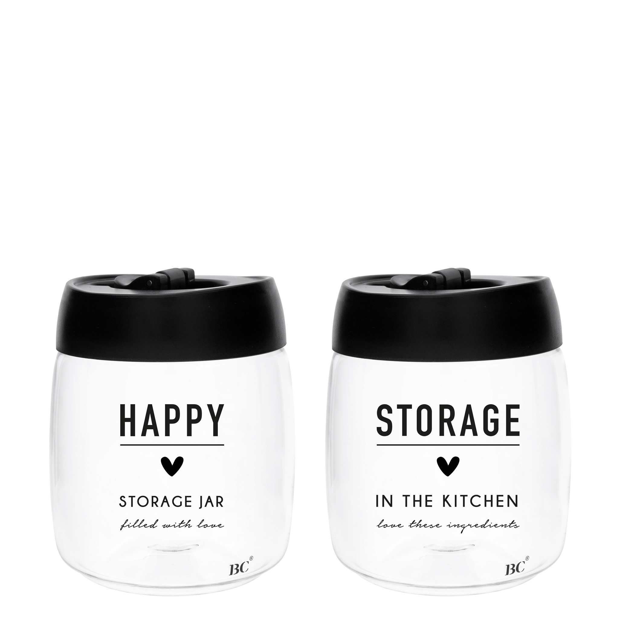 Aufbewahrungsglas "Happy Storage Jar"