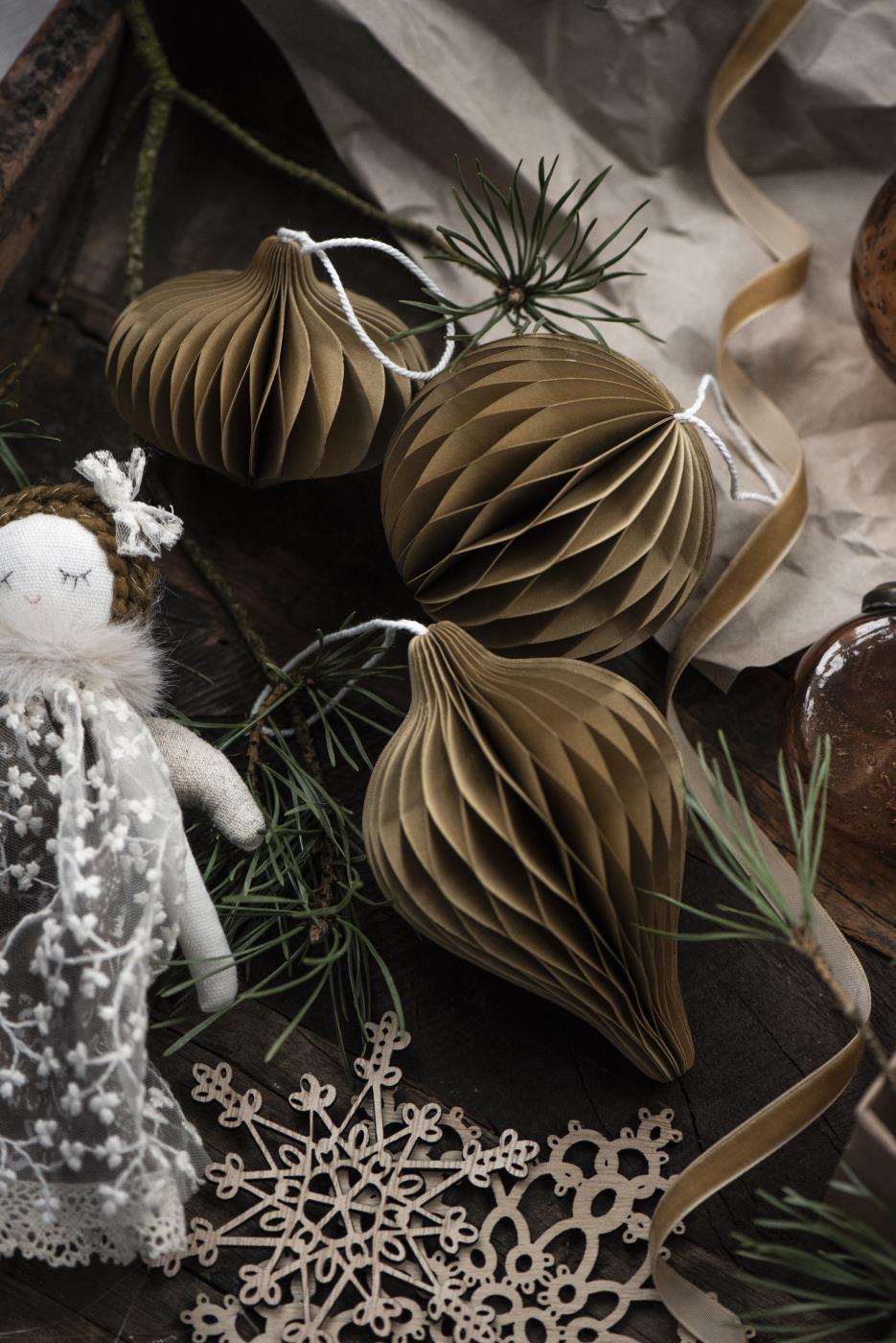Papier Weihnachtskugel Papier Weihnachtskugel