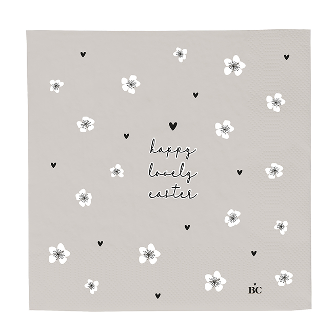 Serviette "Happy lovely easter"
