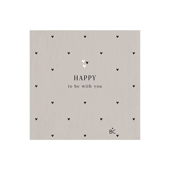 Serviette "Happy"