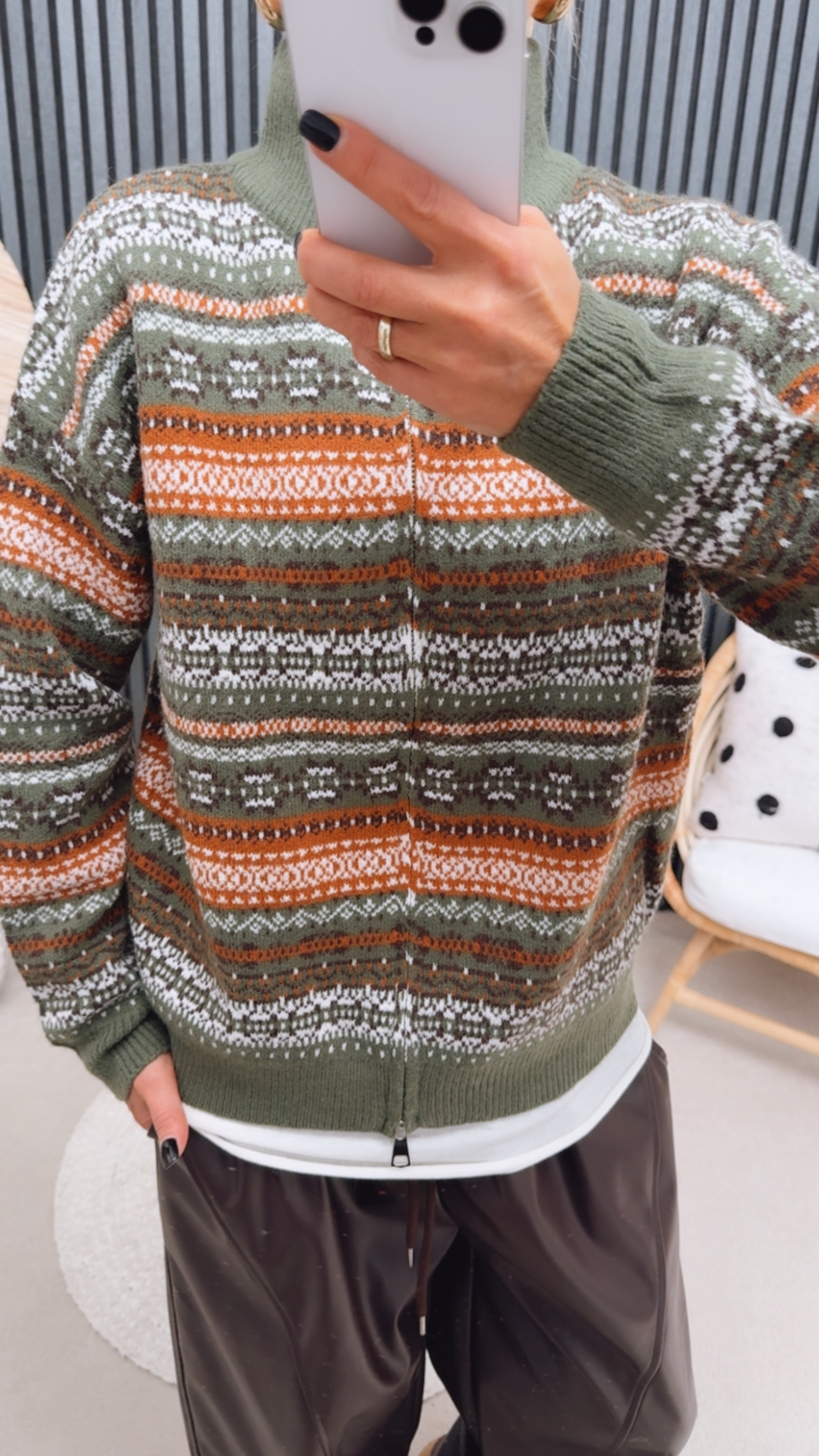 Strickcardigan "Norwaaay"