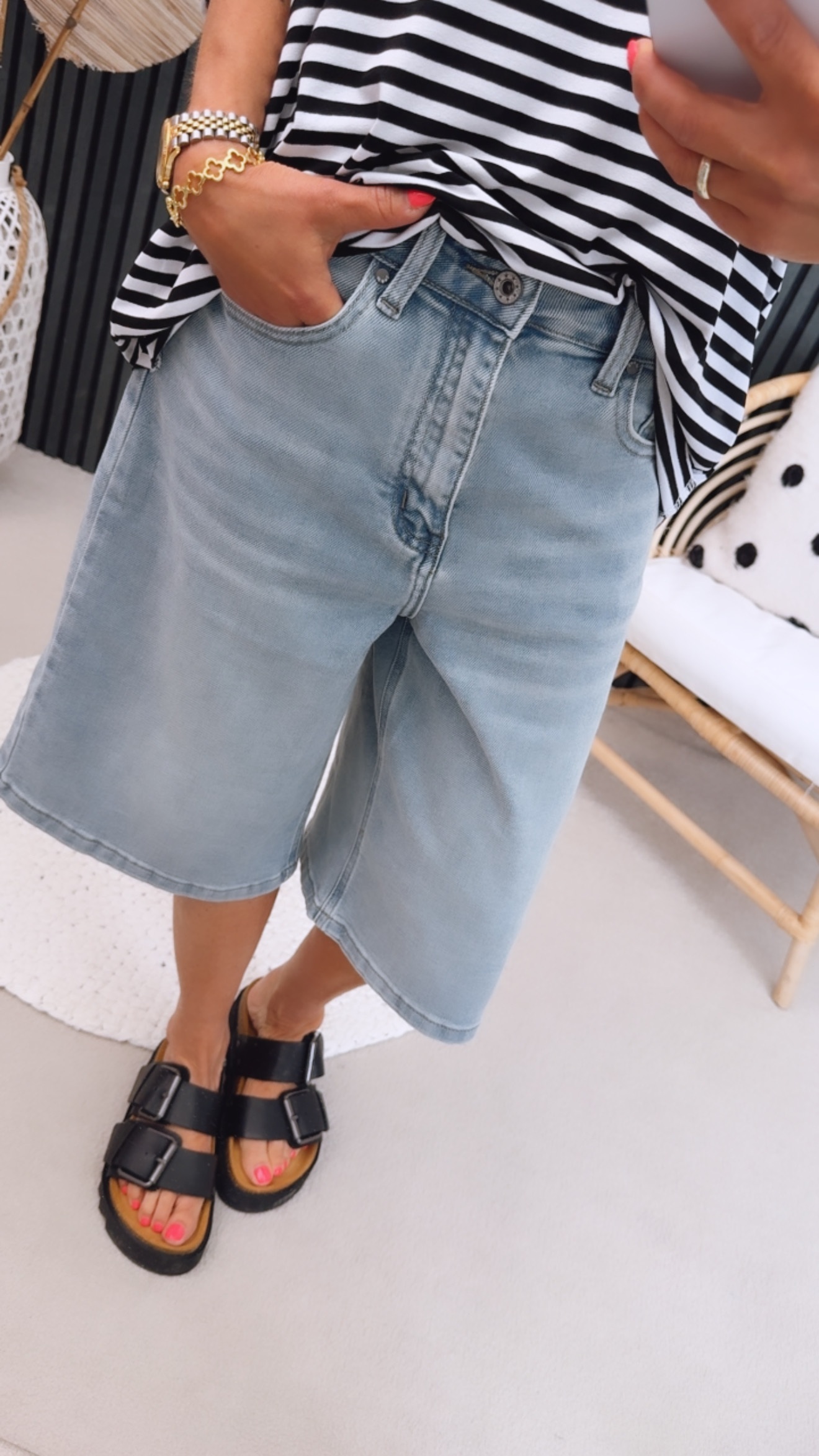 Jeans Bermuda "Juneee"