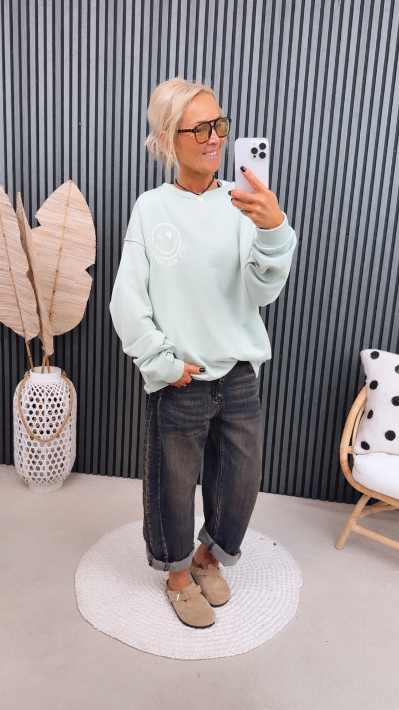 Oversized Sweater "Moinaaa"