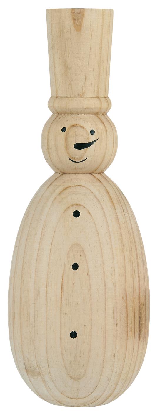 Holz Schneemann "Woody"