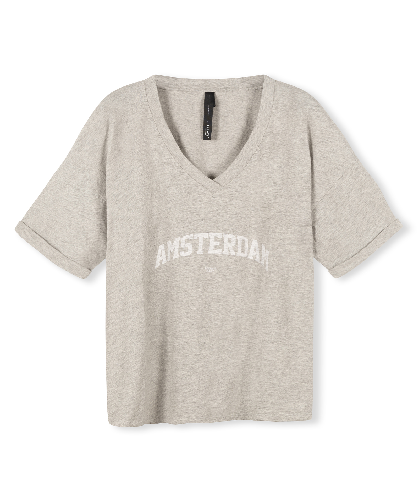 Shirt "V-Neck Tee Slub"
