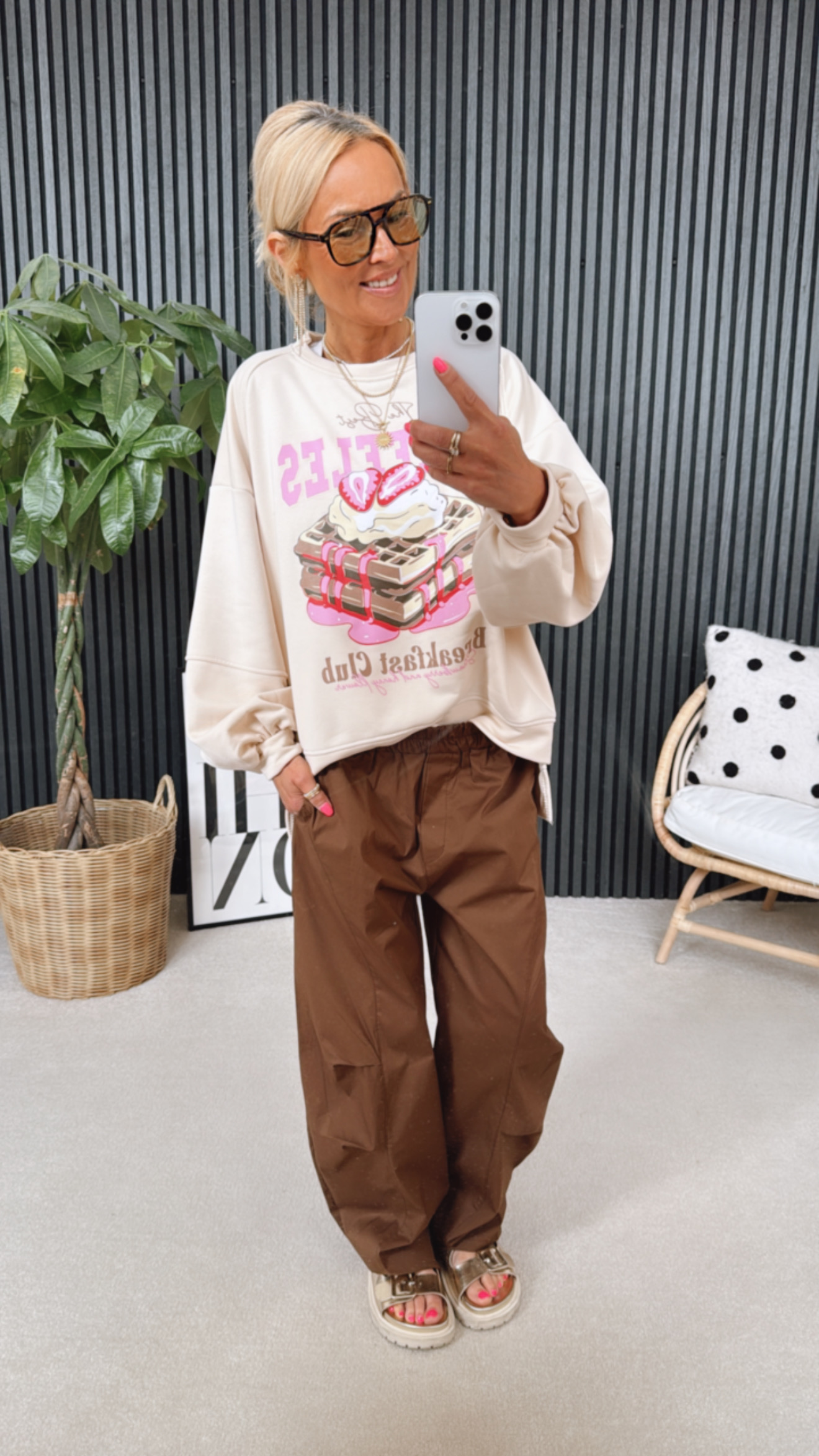 Sweater "Wafffles"
