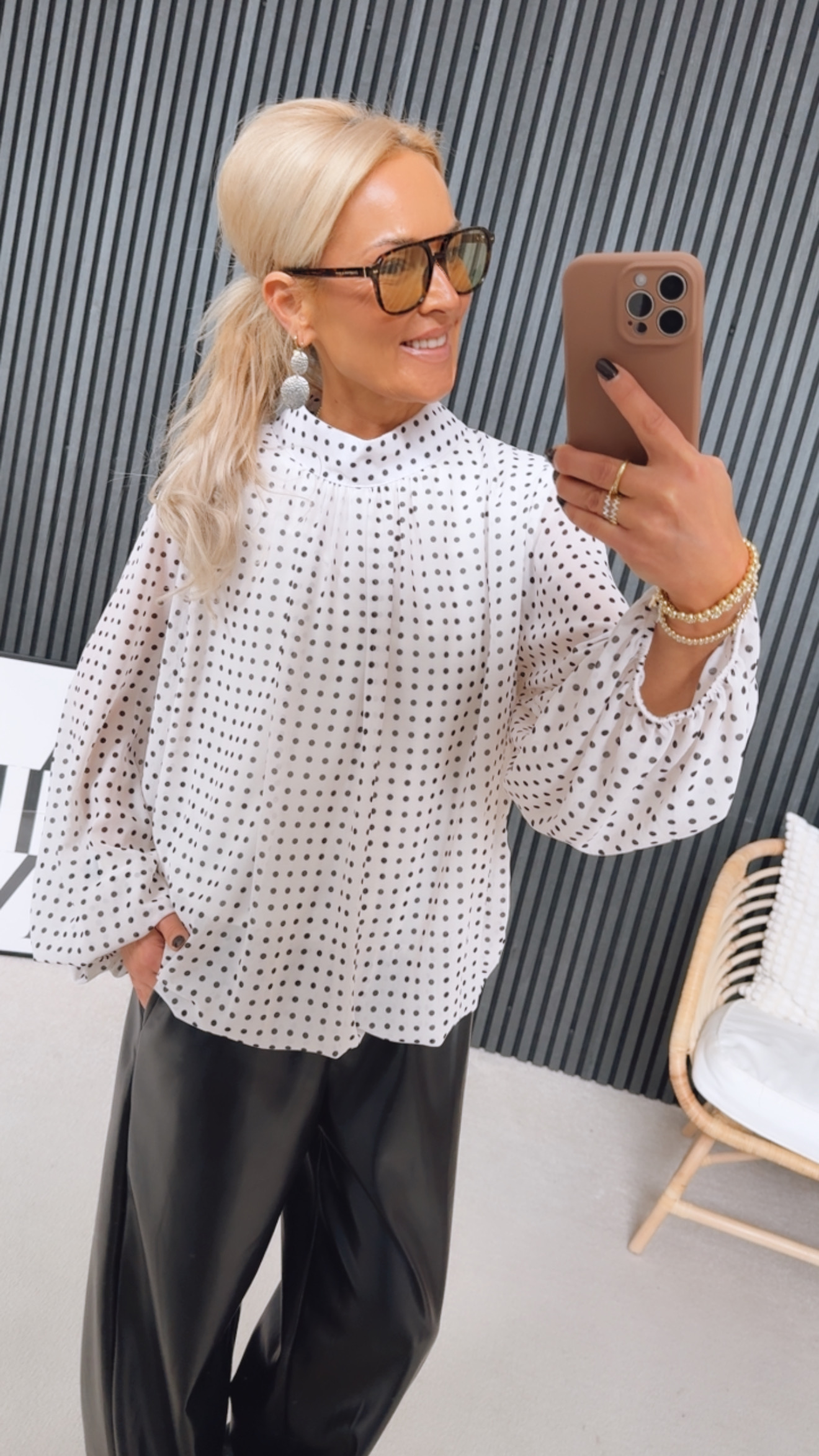 Bluse "Amaraaa Pünktchen"