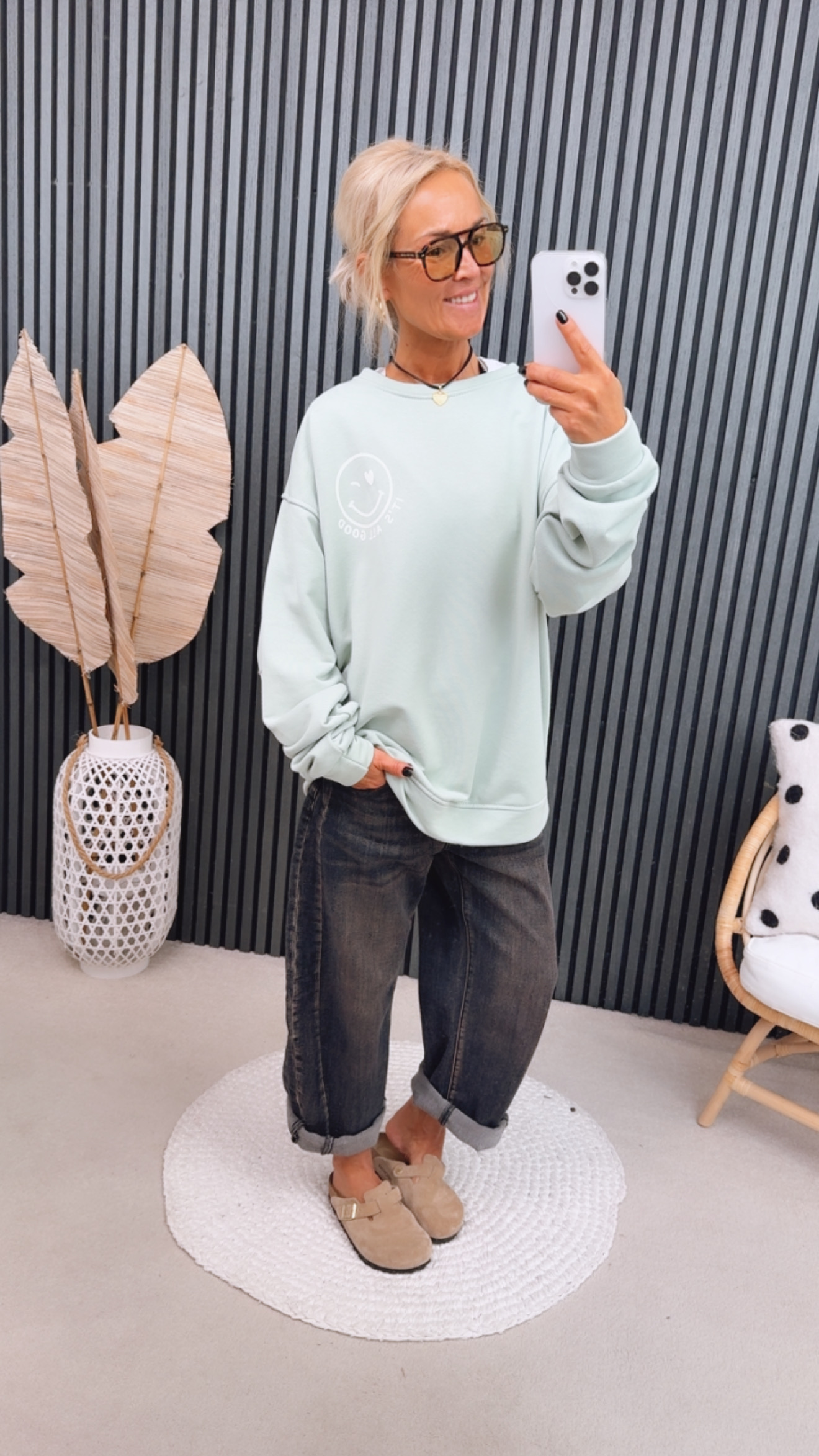 Oversized Sweater "Moinaaa"