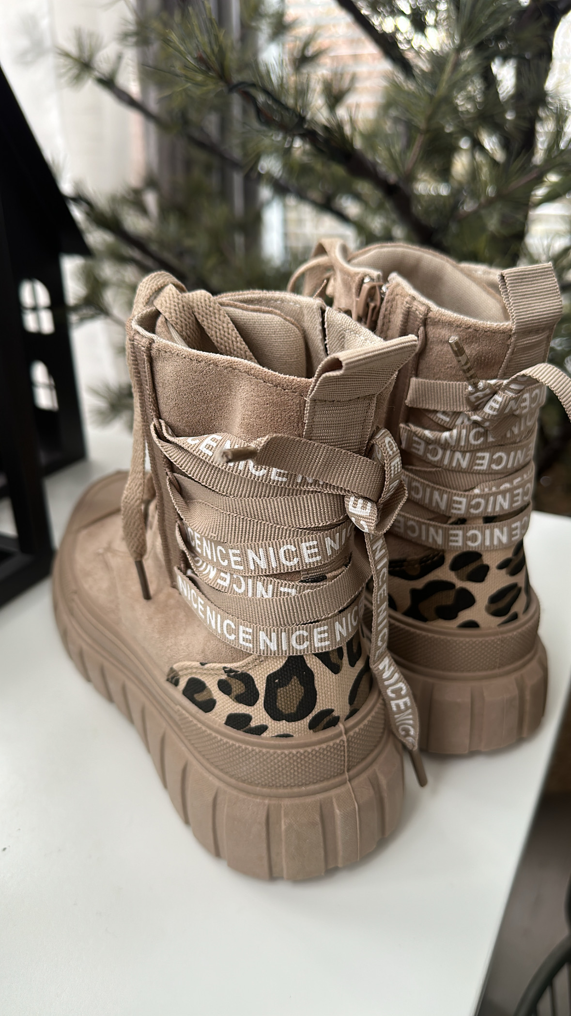 Sneaker/Boots "Eniceee" beige
