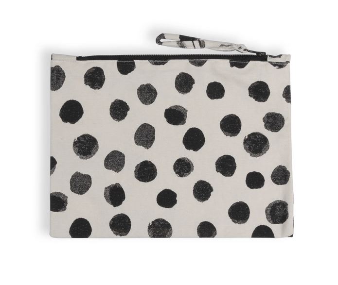 Tasche "Canvas Clutch Dot" 