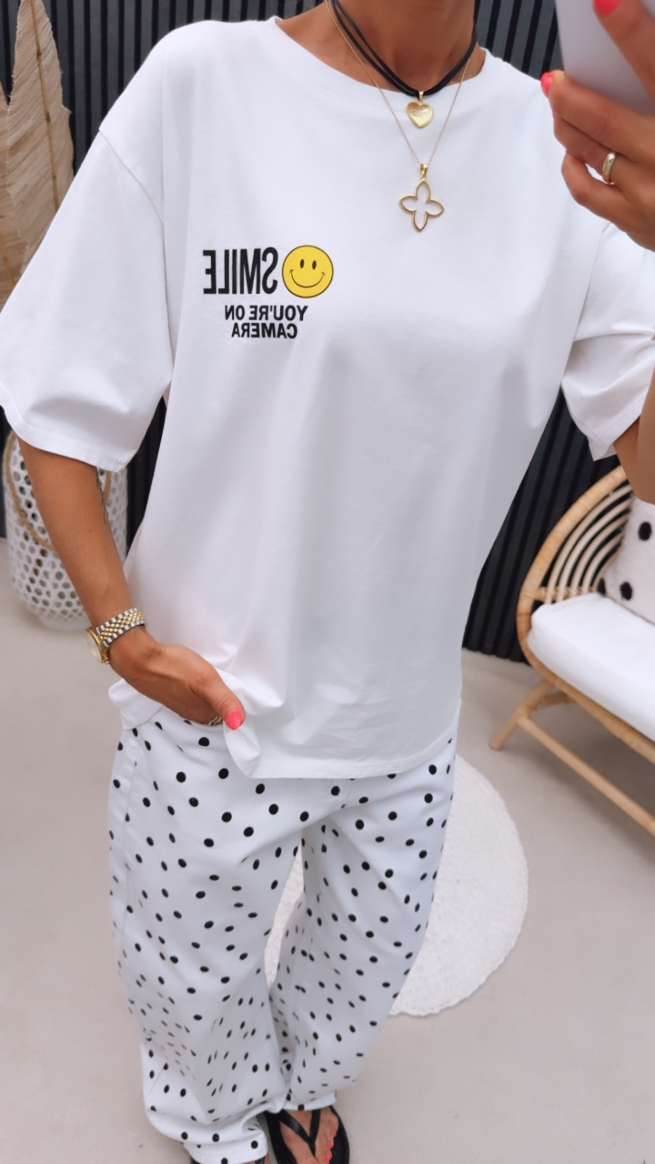 T-Shirt "Smile and Smile"