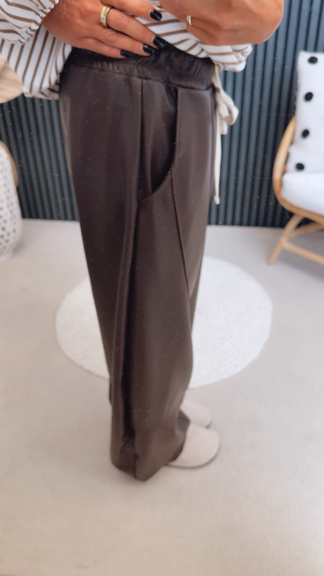 Kunstlederhose "Adaaam"