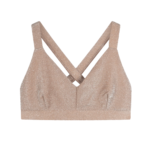 Top "Sporty Bra Glitter"