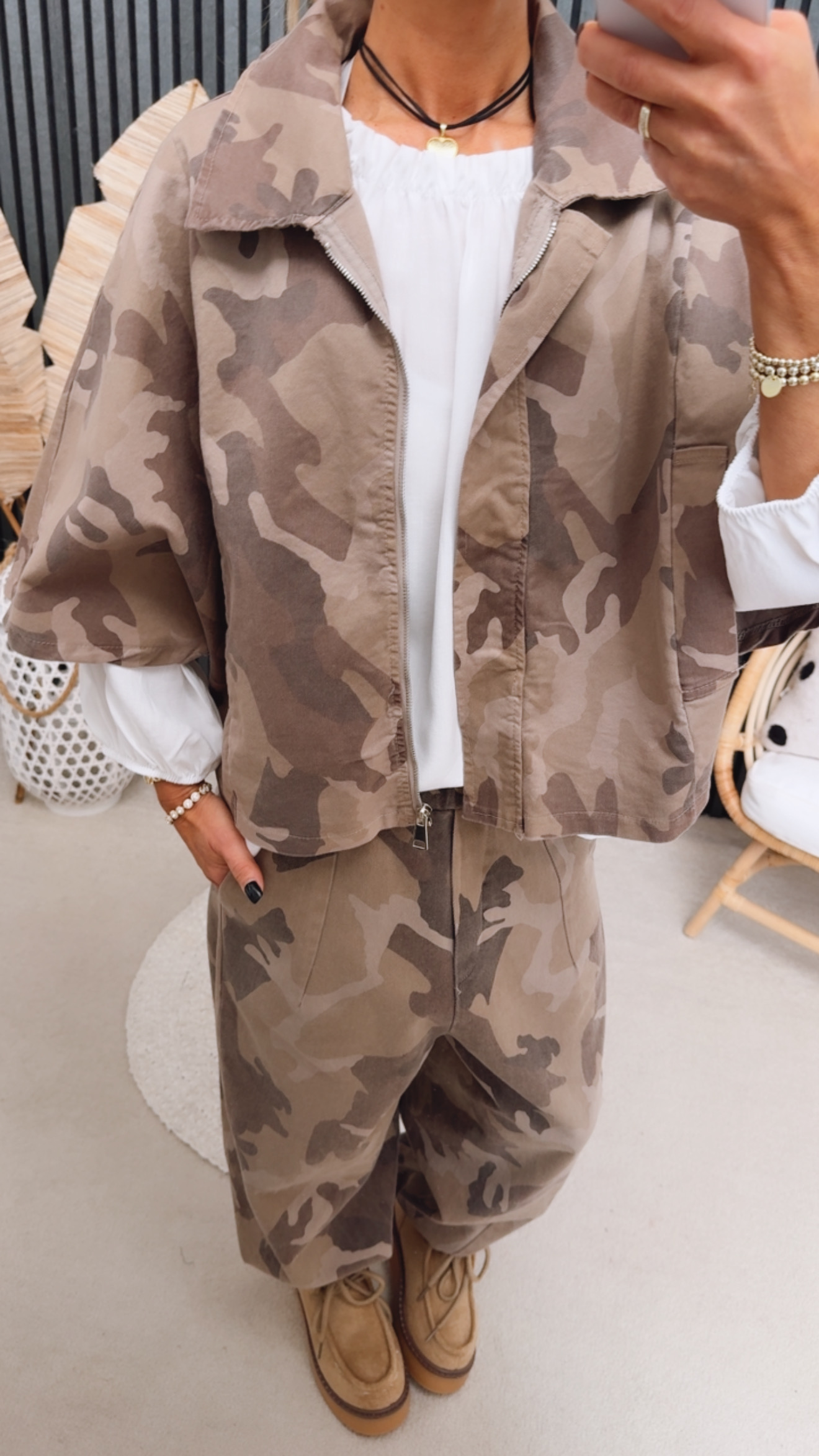 Camouflage Weste "Oliviaaa"