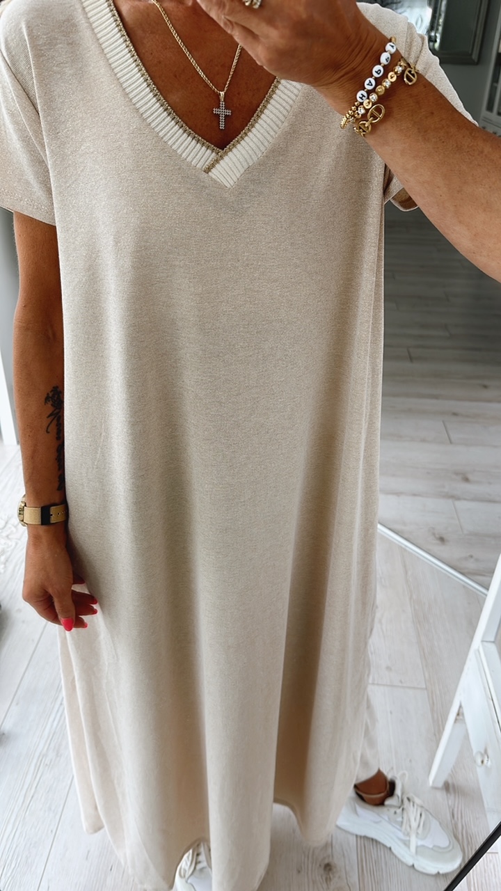 Kleid "Spoty Lurex"